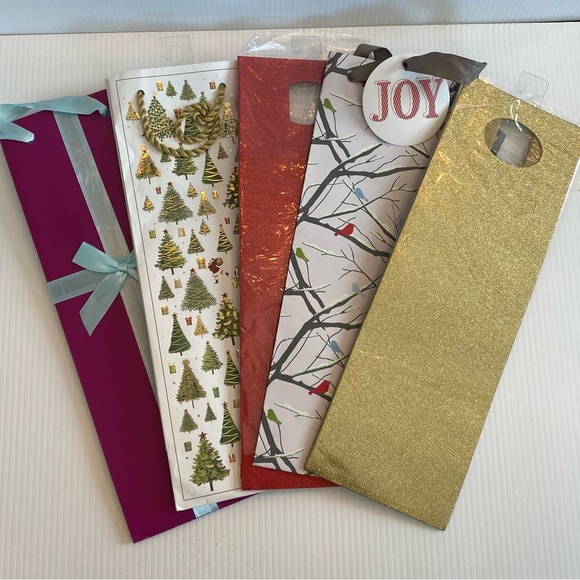 20 PCs  Wine Bottle Gift Bags with Handles for Wedding, Birthday, House … - Picture 3 of 5